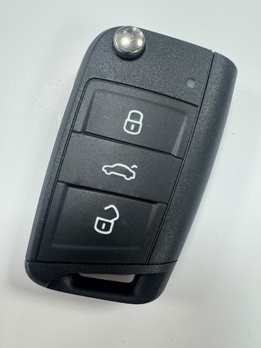 Skoda flip key fob - , button