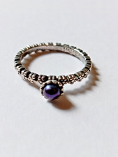 Sterling Silver 925 Vintage Pearl Ring size O 1/2