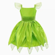 Girls Green Fairy Pixie