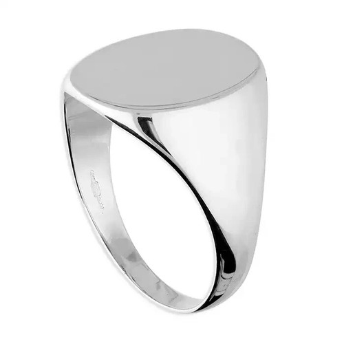 Sterling silver gents ring - sterling,