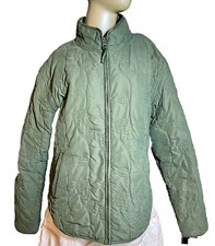 Womens Jacket Size 18 Khaki Green Quilted Jack Murphy Outdoor Coat With Pockets