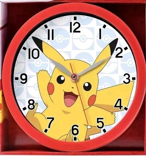 Pokemon pikachu clock - pokemon,
