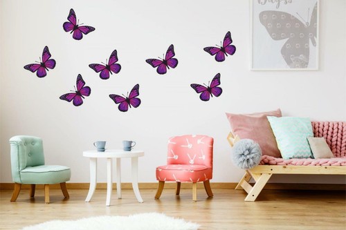 Large butterfly purple - large,