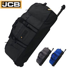 JCB XL Wheeled Holdall Duffle Bag Travel Suitcase Hold Luggage Extra Large 71L