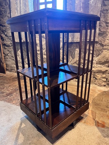 Antique inlaid revolving - antique,