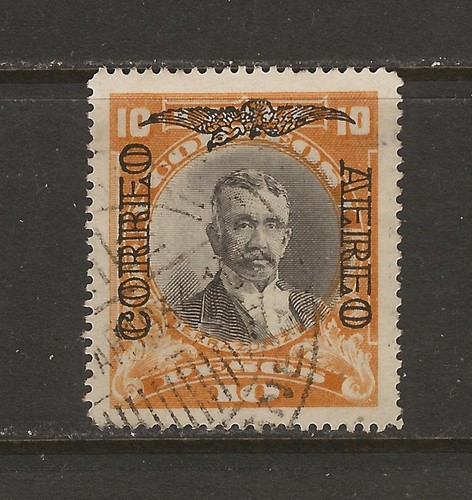 Chile 1929 air overprint 10p - chile,