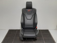RH LEATHER FRONT SEAT FORD FOCUS MK3 FL 2011-2018 RS 5 DR HATCHBACK DRIVERS SIDE