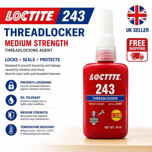 Loctite 243 thread - loctite,