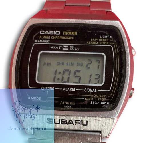 Casio 83qs subaru engraved - casio, 83qs-41