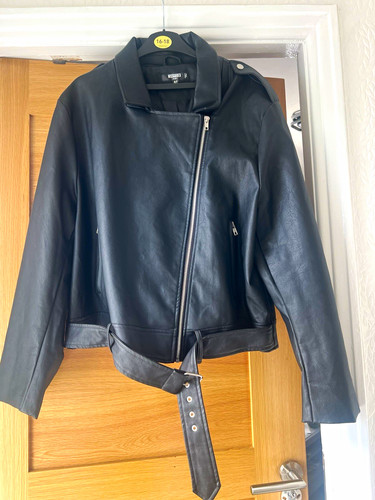 Zara women black faux - zara,
