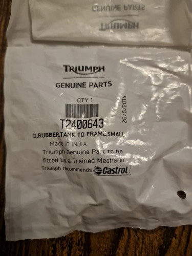 Genuine triumph daytona speed - triumph,