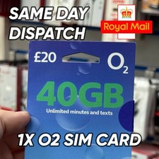 1x O2 Nano SIM Card – Pay As
