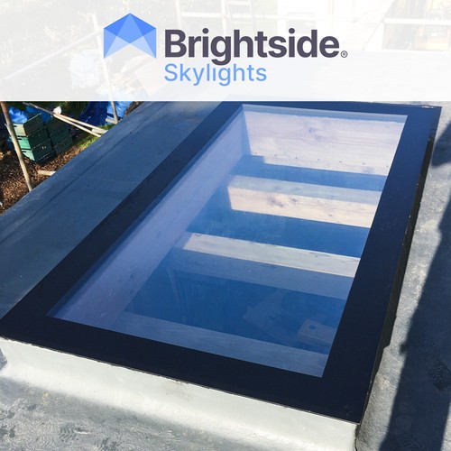 Roof window skylight - window, flat