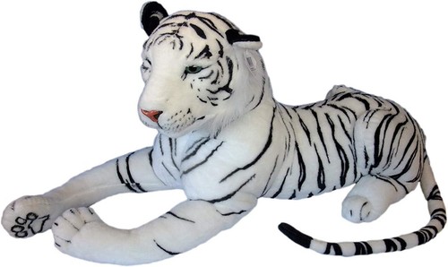 White brown tiger - white,