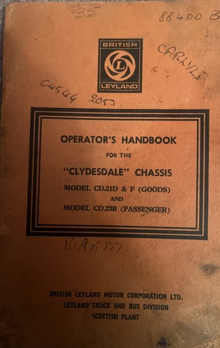 Clydesdale chassis owners - chassis,