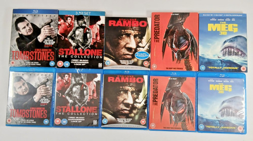 Blu ray bundle stallone - blu‑ray,