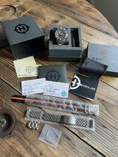 Helm Vanuatu Titanium 04ARI 300m Automatic Divers Watch + Extra TS2 Ti Bracelet