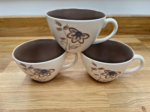 Vintage 1950s poole pottery - x3,