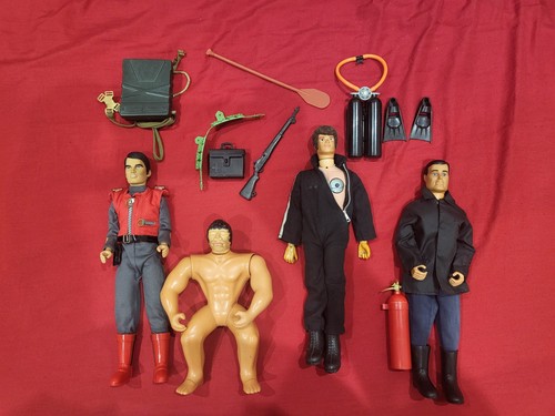 Vintage action man figures - action,