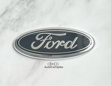 Ford Oval Badge Black 115mm x