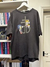 Drop Dead x Sonic The Hedgehog Collab Oli Sykes T Shirt Size XL Great Condition