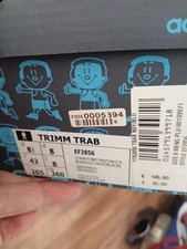 Adidas Trimm-Trab Size 8 Argie