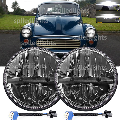 Pair inch round - pair, 7"