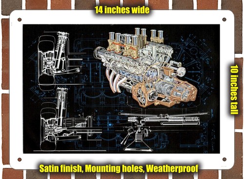 Metal sign 1976 - metal,