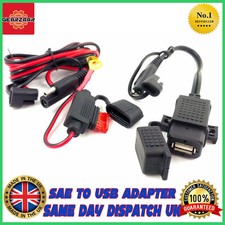 Motorbike Motorcycle USB Charger Power Adapter Socket For Phone GPS Waterproof
