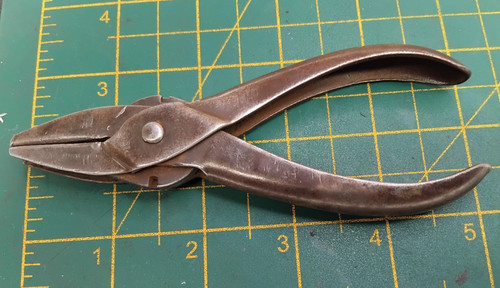 Vintage flat nose pliers - vintage, 5"