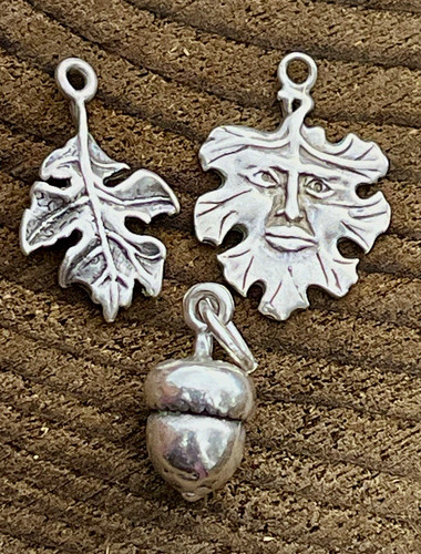 Sterling silver 925 green - silver, man