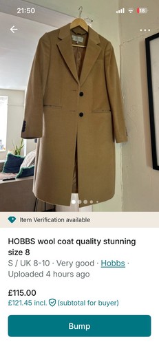 Women hobbs tan coat - hobbs,