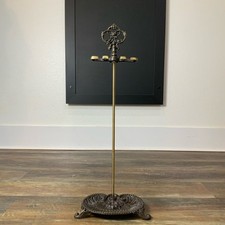 Ornate Vintage Brass and Cast