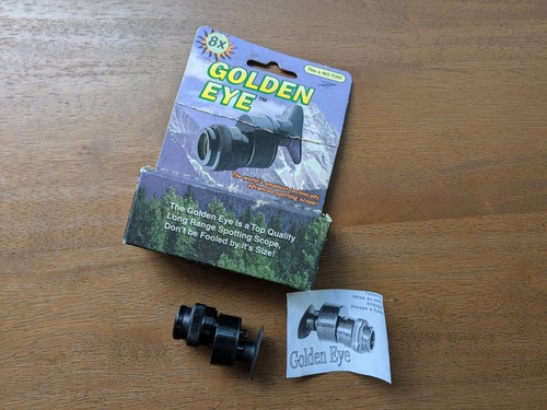 Golden eye worlds smallest - golden,