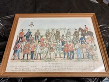 Suffolk Regiment Framed Poster