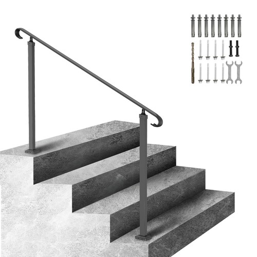 Vevor wrought iron handrail - iron,