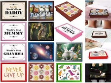 Wooden Large Lap Tray Serving