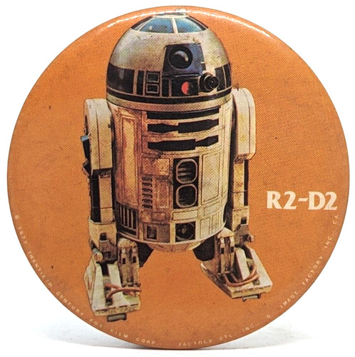 Vintage robot character - r2-d2,