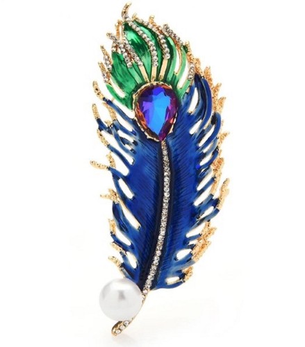 Peacock feather big rainbow - big,