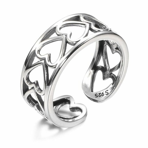 Vintage love heart linked - vintage,