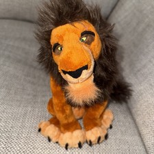 Lion king plush Scar Walt Disney world 
