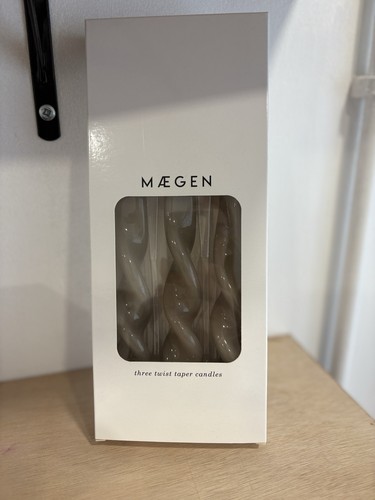 Twisted tapered candles - twisted,