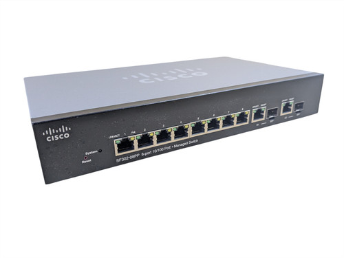 Cisco sf302 08pp port fast - sf302-08pp, 8-port