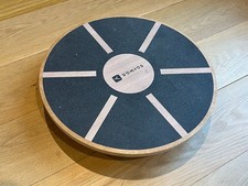 Decathlon Domyos wooden wobble balance board