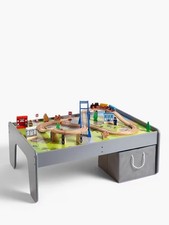 John Lewis Wooden Train Table