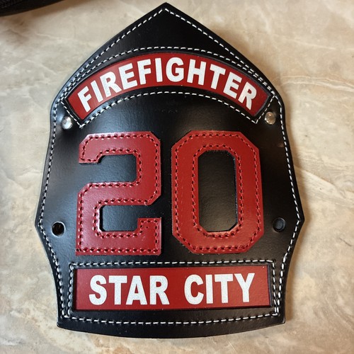 Vintage leather fireman - leather, fireman’s