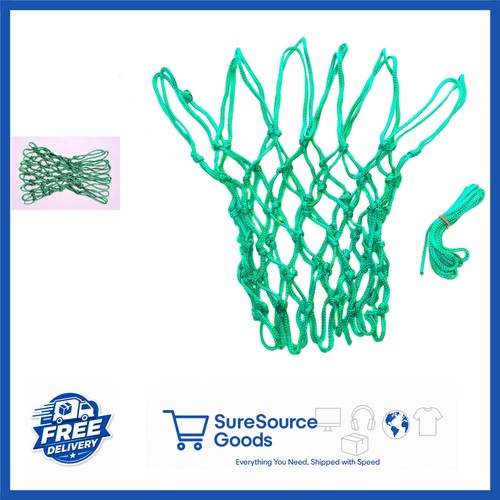 3mm twine netball net green - twine,