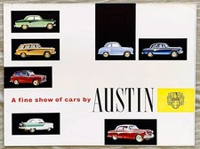 Austin range brochure 1959 - Metropolitan, A35, A40, A55, A95, A105 #1697