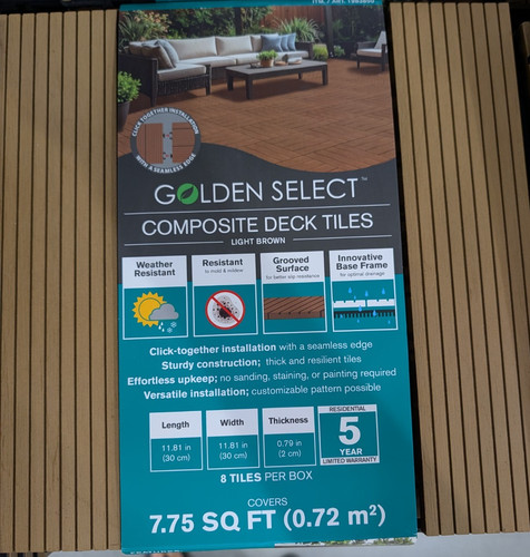 Golden select composite - golden, deck