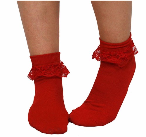 Girls frilly pink red - pink, black